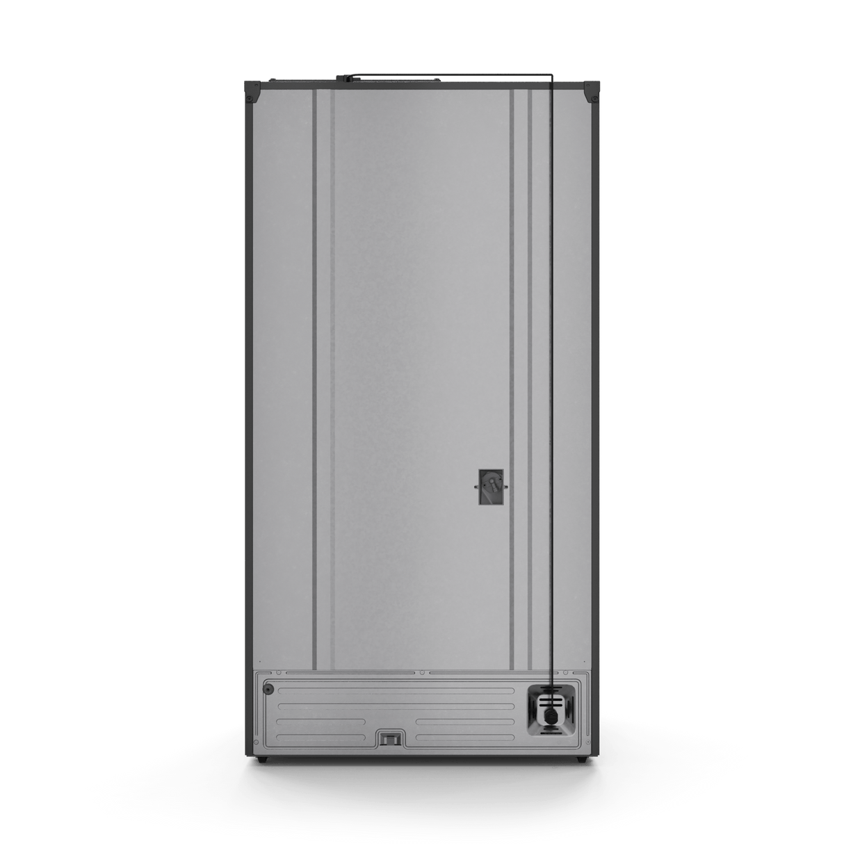 36 Inch 20.3 Cu Ft French Door Counter Depth Refrigerator With Ice Maker In Black/rose Gold  Gordon Ramsay Series