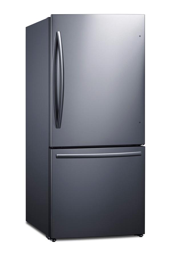 31" Wide Bottom Freezer Refrigerator With Icemaker