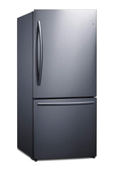 31" Wide Bottom Freezer Refrigerator With Icemaker