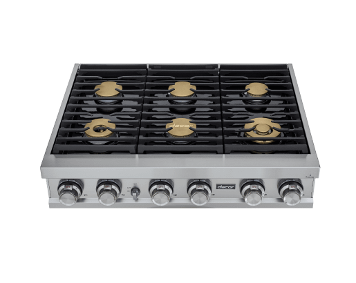 36" Rangetop, Stainless Steel, Liquid Propane