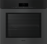 H 7880 BPX Obsidian Black matte - 30" handleless oven in a combinable design with wireless precision probe.