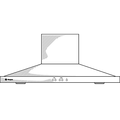 Monogram 30" Wall-Mounted Hood