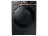 7.5 cu. ft. Smart Gas Dryer with Steam Sanitize+ and Sensor Dry in Brushed Black