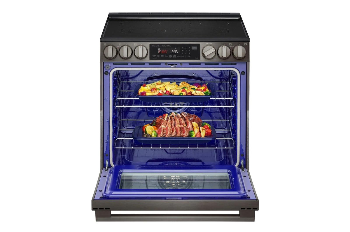 6.3 cu. ft. Smart Electric Slide-in Range with InstaView®, ProBake Convection®, and Air Fry
