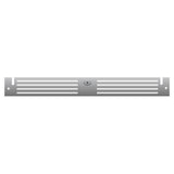 SS toe kick 24" Single Door (standard on XO Stainless Steel and black glass units)