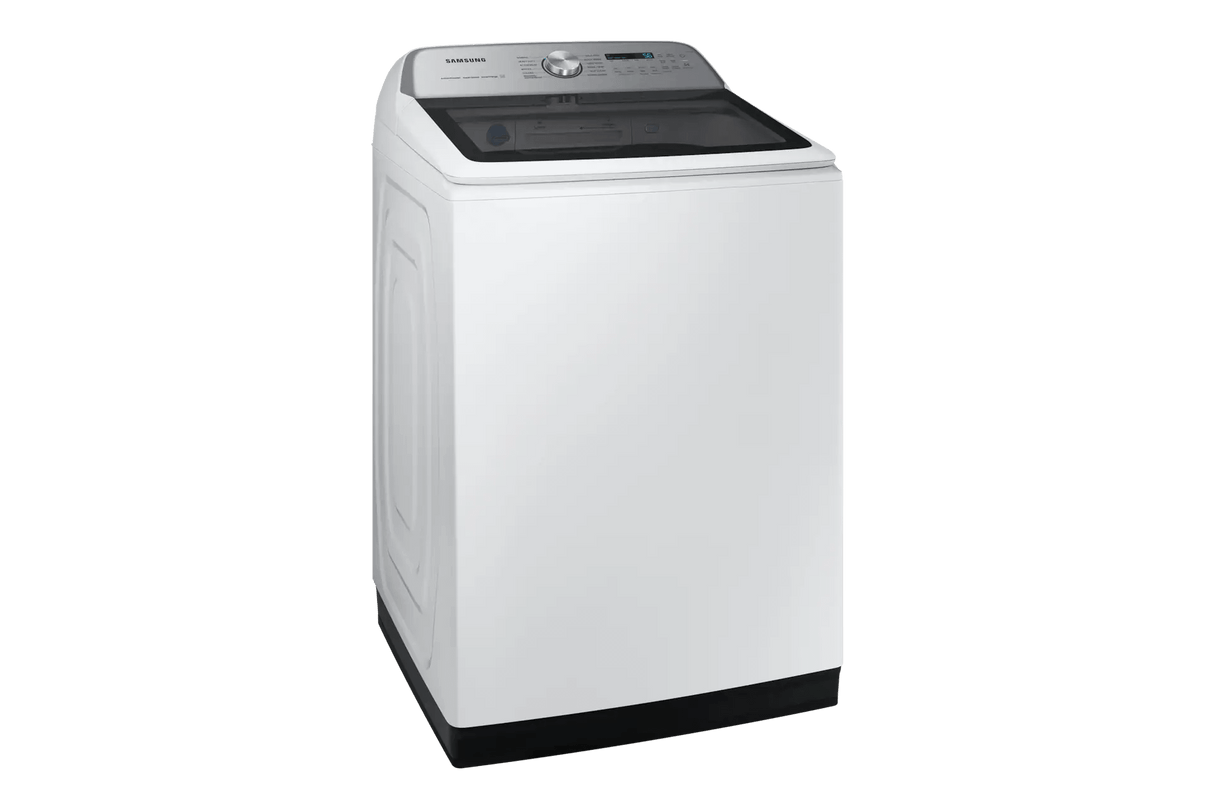 5.4 cu. ft. Extra-Large Capacity Smart Top Load Washer with ActiveWave™ Agitator and Super Speed Wash in White