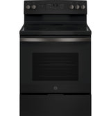 GE® 30" Free-Standing Electric Convection Range