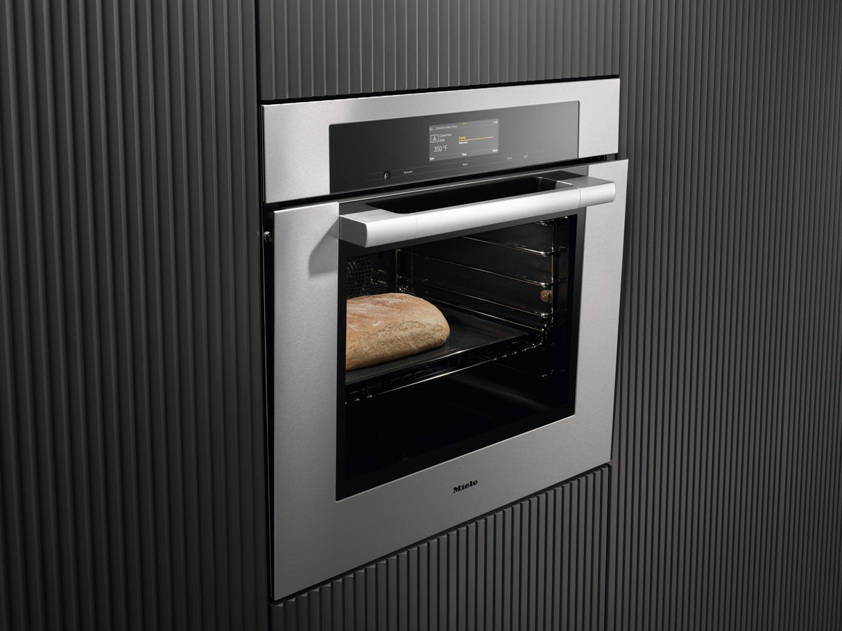 H 7780 BP Clean Touch Steel - 30 Inch Convection Oven in a combinable design with wireless precision probe.