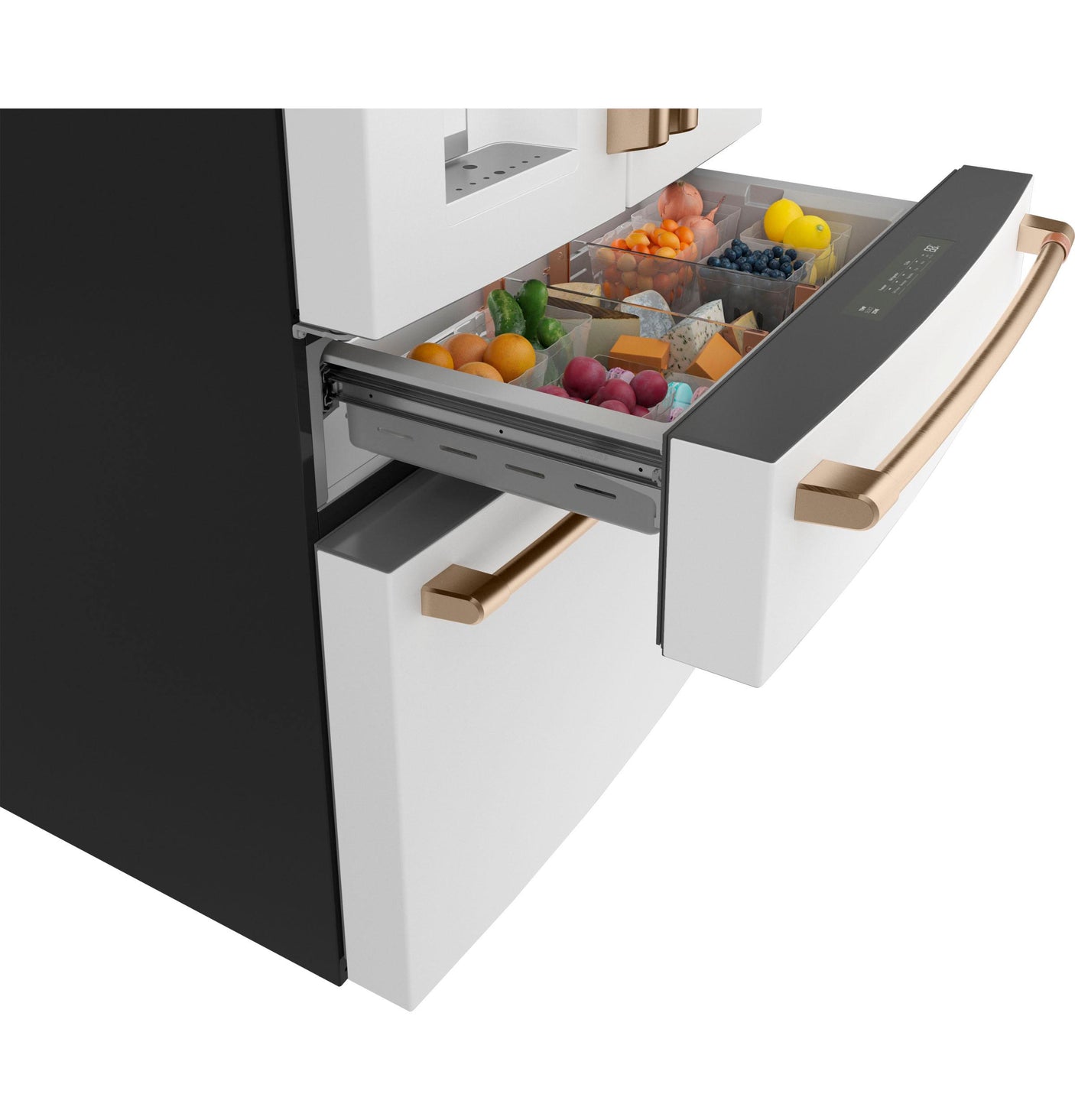 Café ENERGY STAR 22.3 Cu. Ft. Smart Counter-Depth 4-Door French-Door Refrigerator