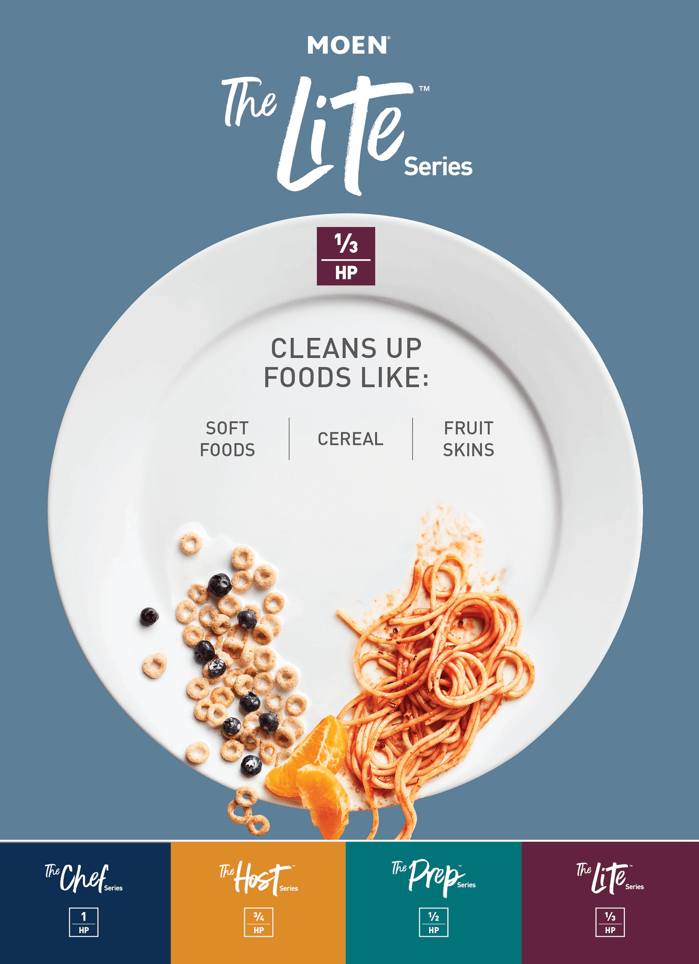 Gx Pro Series Lite™ Series 1/3 Horsepower Garbage Disposal