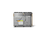 48"W. Sealed Burner Gas Range (Burner: 8b, Finish: Golden Hour, Trim: Polished Chrome, Fuel: Propane)