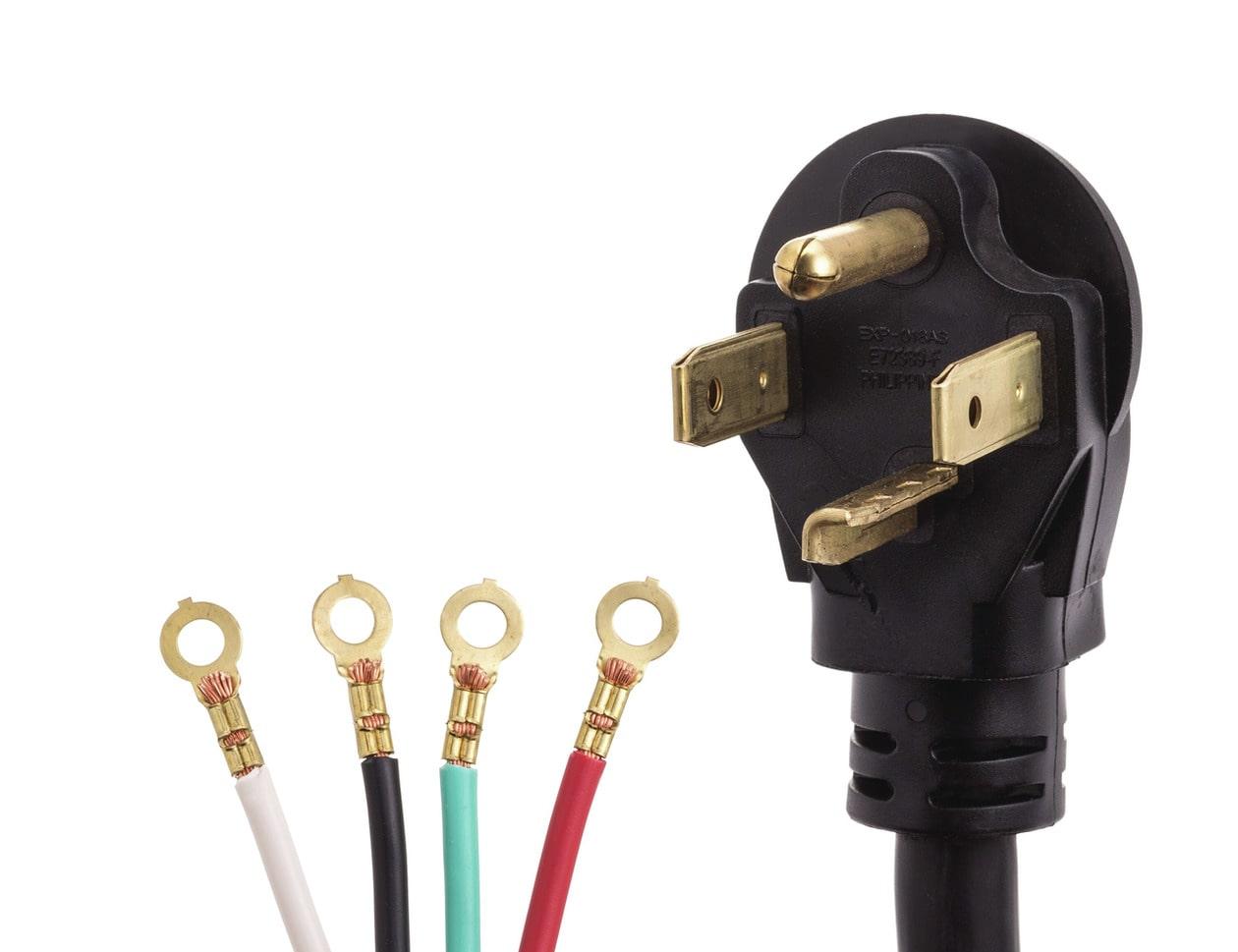 6' 30-Amp. 4-Prong Dryer Cord