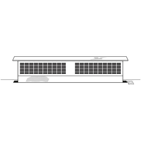Universal 30" Telescopic Downdraft System