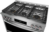 36" Dual-Fuel Range with Air Fry