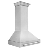 ZLINE 36 in. DuraSnow Stainless Steel Range Hood with DuraSnow Shell (8654SNX-36) [Color: Red Matte]