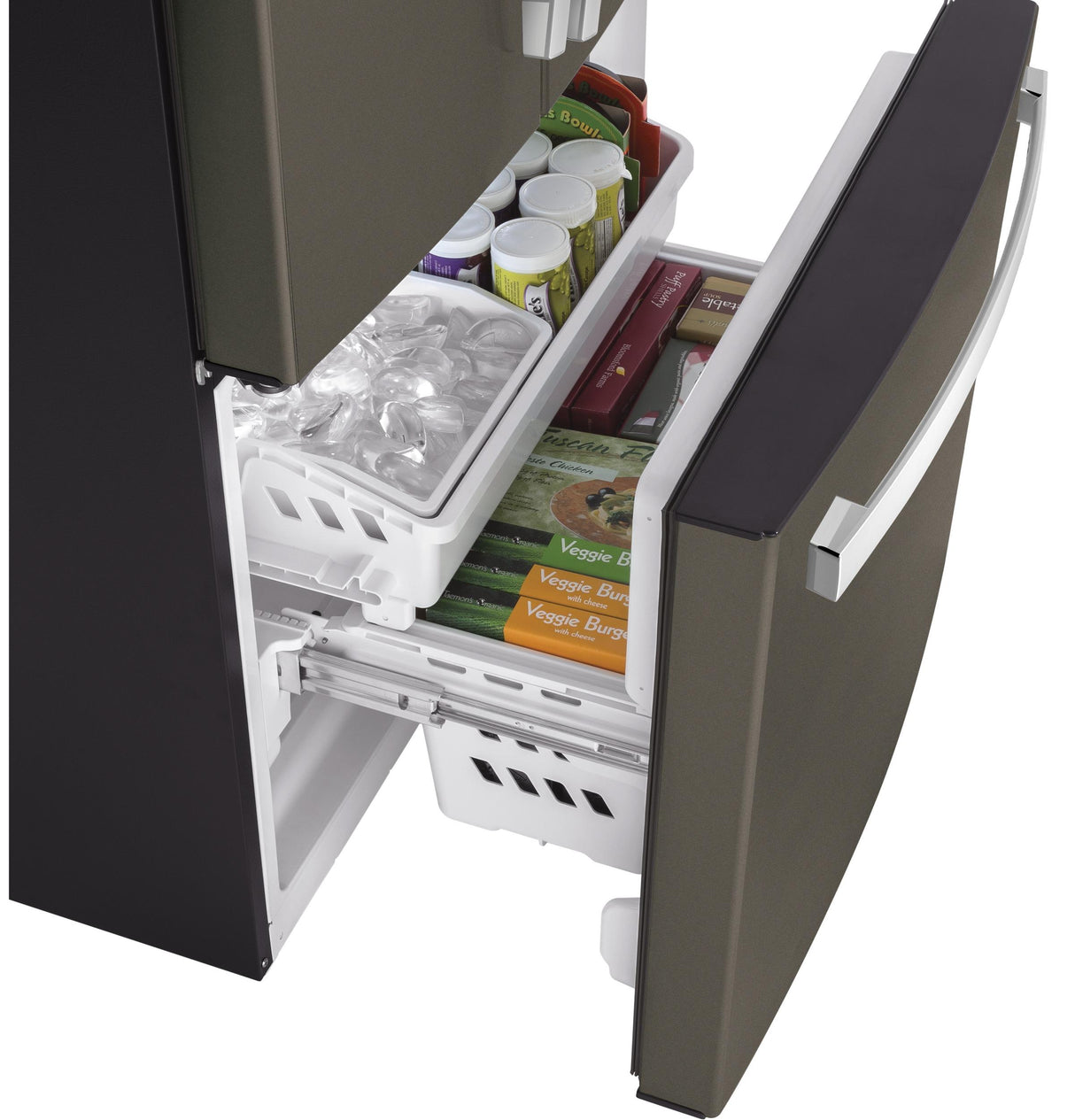 GE® ENERGY STAR® 18.6 Cu. Ft. Counter-Depth French-Door Refrigerator