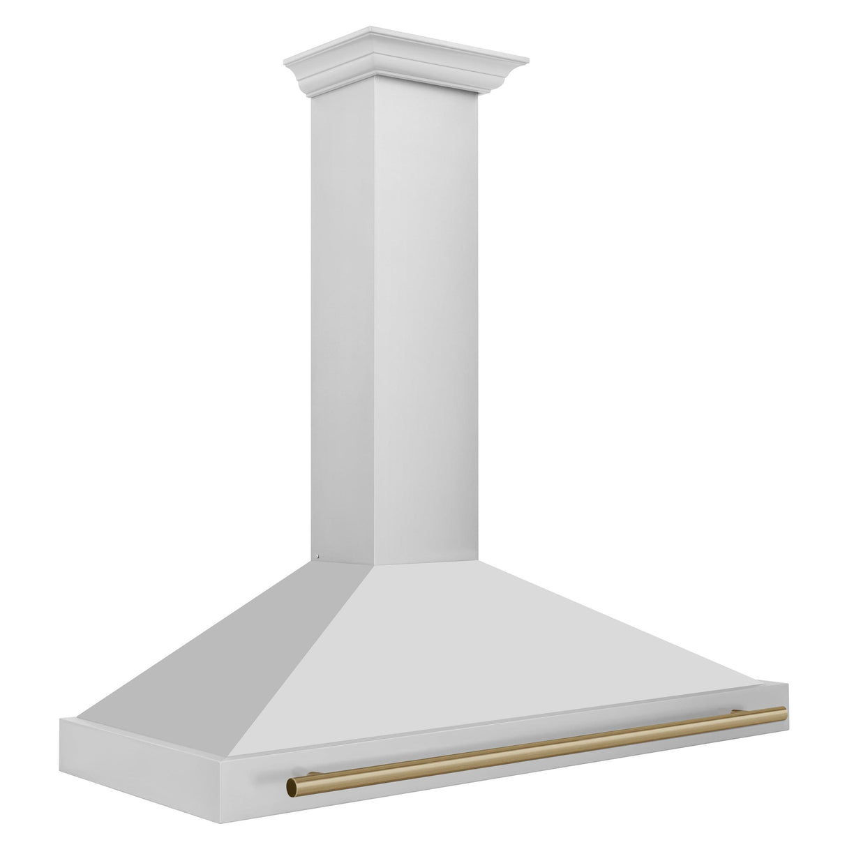 ZLINE 48 in. Autograph Edition Convertible Stainless Steel Range Hood with Stainless Steel Shell and Champagne Bronze Accents (KB4STZ-48-CB) [Color: Champagne Bronze Accents]