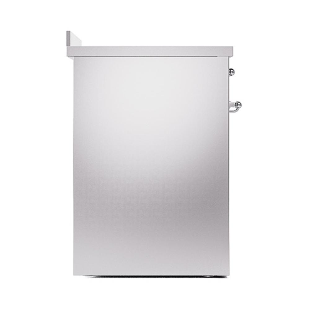 ILVE UNI304QNMPSSC Nostalgie II Noblesse 30 inch Induction Range (Solid Door, Stainless Steel, Chrome)