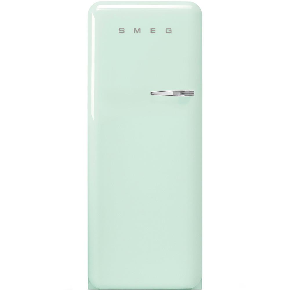 Approx 24" 50'S Style Refrigerator with ice compartment, Pastel green, Left hand hinge