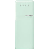Approx 24" 50'S Style Refrigerator with ice compartment, Pastel green, Left hand hinge