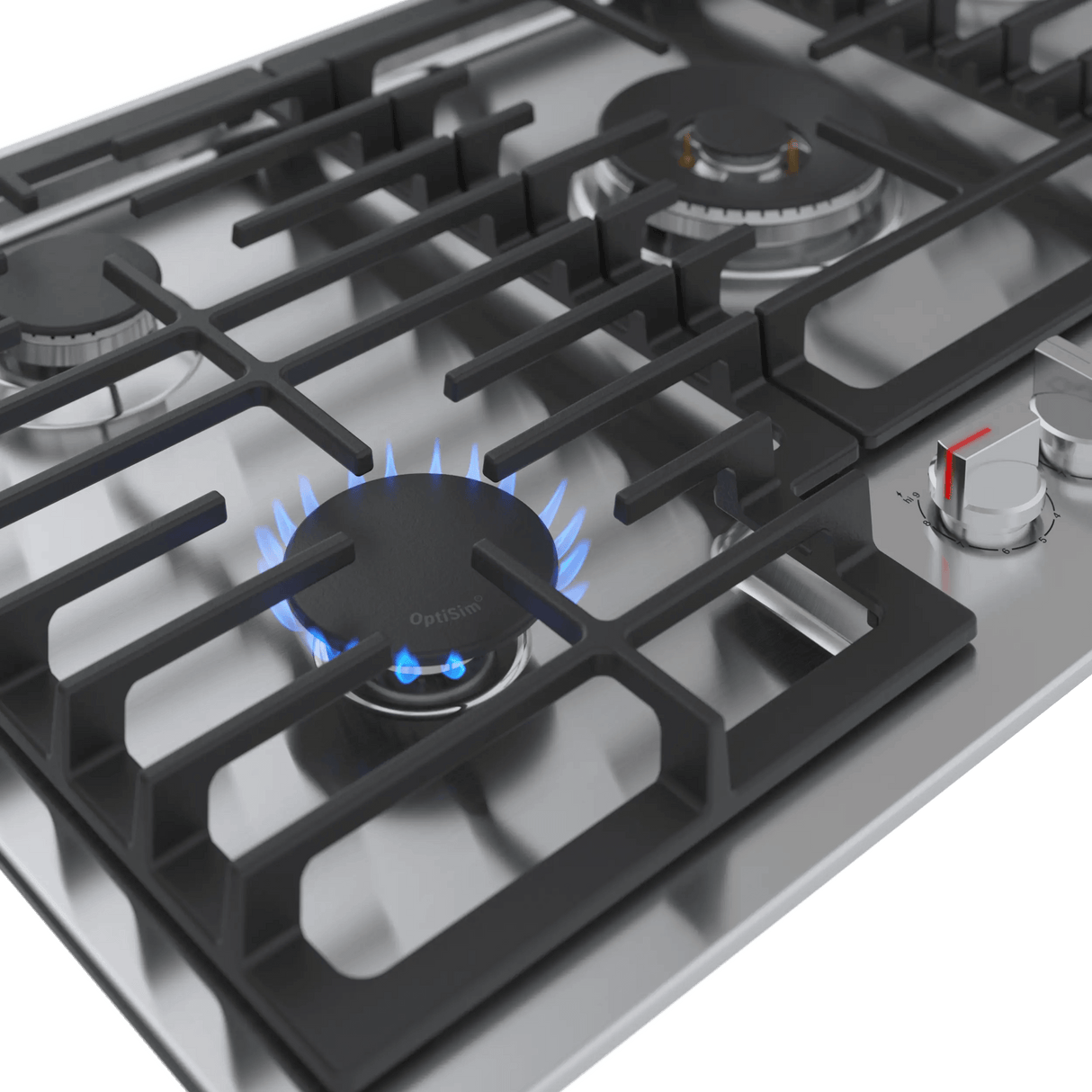 800 Series Gas Cooktop 36" Stainless steel