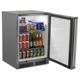 24-In Outdoor Built-In All Refrigerator with Door Swing - Right
