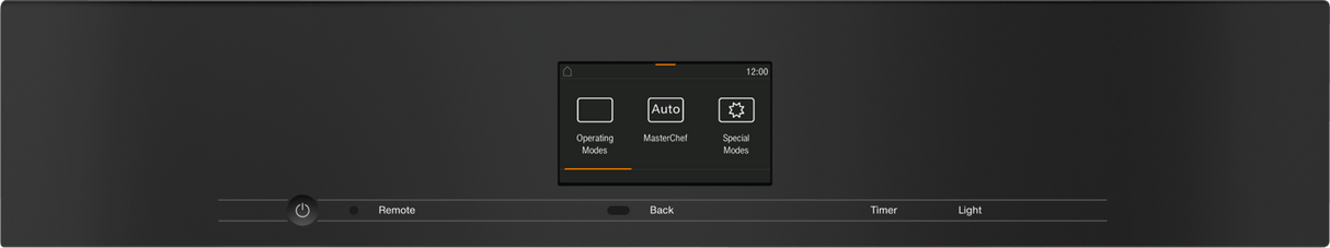 H 7660 BP AM Obsidian black - 24" oven in a perfectly combinable design with roast probe and BrilliantLight.