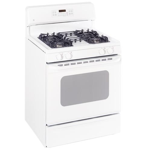 GE® 30" Free-Standing Gas Range with Warming Drawer