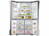 23 cu. ft. Counter Depth 4-Door Flex™ Refrigerator with FlexZone™ in Stainless Steel