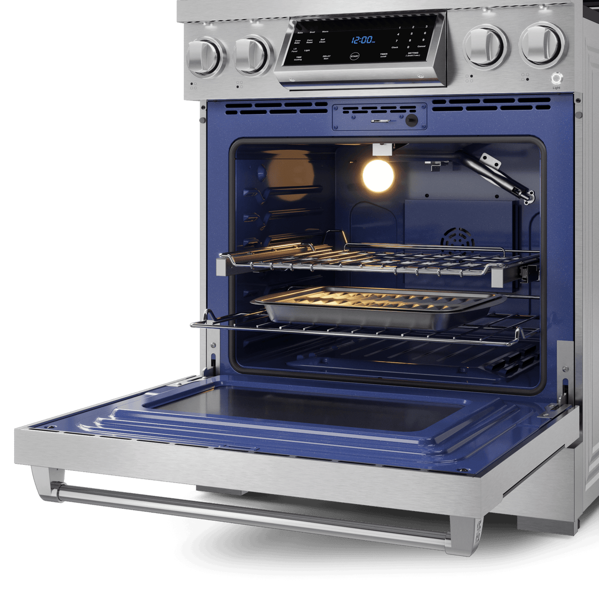 30 Inch Professional Lp Range With Tilt Panel Touch Control In Stainless Steel  Gordon Ramsay Series