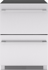 Presrv Refrigerator Freezer Drawers, 24in, SS