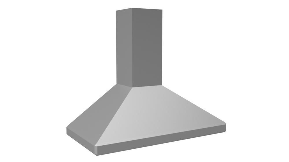36" 600 CFM Euro-Style Wall Mount Range Hood Stainless Steel