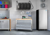 Danby Designer 16.7 cu. ft. Upright Freezer in Stainless Steel Look