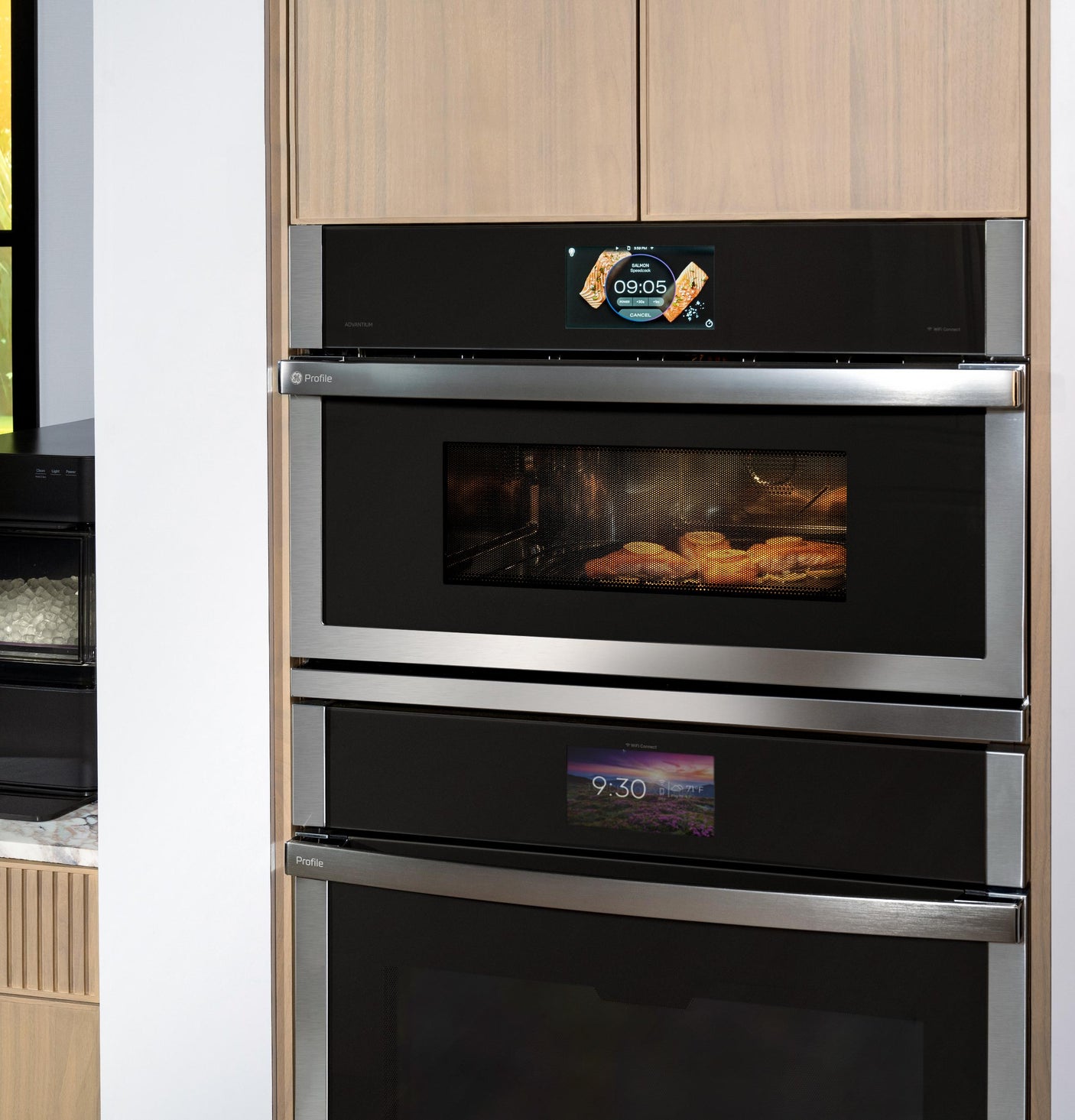 GE Profile™ 27" Single Wall Oven with 120V Advantium® Technology
