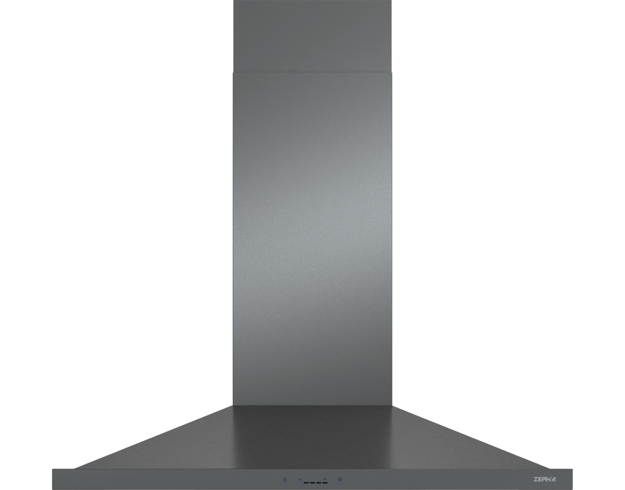 Anzio, Wall, 30", Blk SS, 600 CFM, ACT, LED