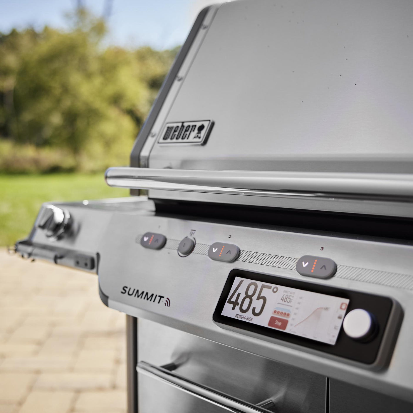 Summit® Smart FS38X S Gas Grill (Natural Gas) - Stainless Steel