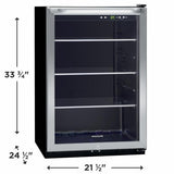 138 12 oz. Can Capacity Beverage Center