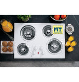 GE® 30" Built-In Electric Cooktop
