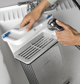 Haier ENERGY STAR® 4.1 cu.ft. Capacity Smart 24" Ventless Condenser Frontload Electric Dryer with Stainless Steel Basket