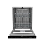 24 Inch Built-in Top Control Dishwasher With Pocket Handle - Stainless Steel