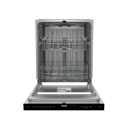 24 Inch Built-in Top Control Dishwasher With Pocket Handle - Stainless Steel