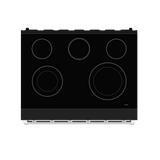 36 Inch Professional Electric Range In Black/stainless Steel  Gordon Ramsay Series