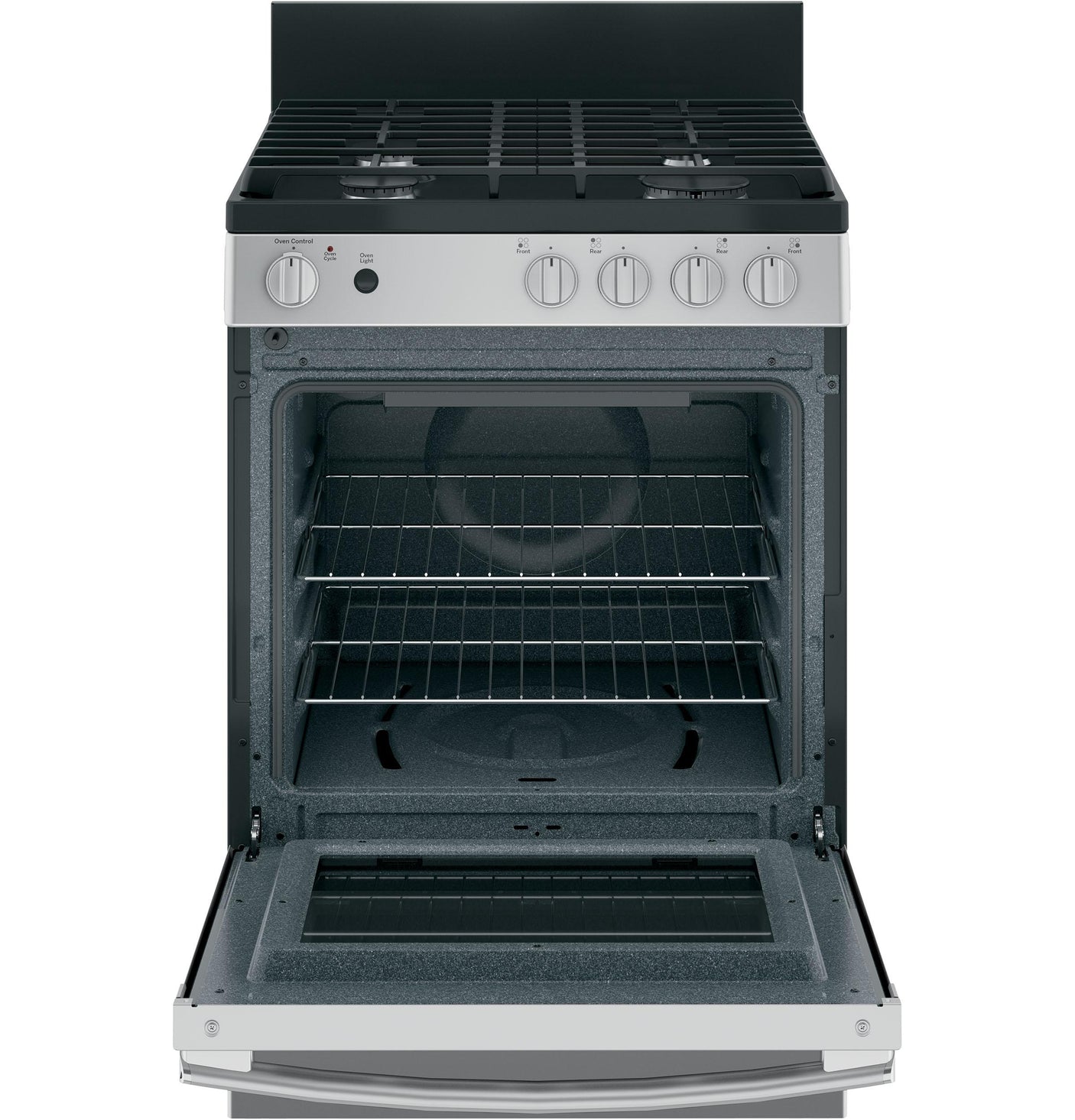 GE® 24" Steam Clean Free-Standing/Slide-in Gas Range