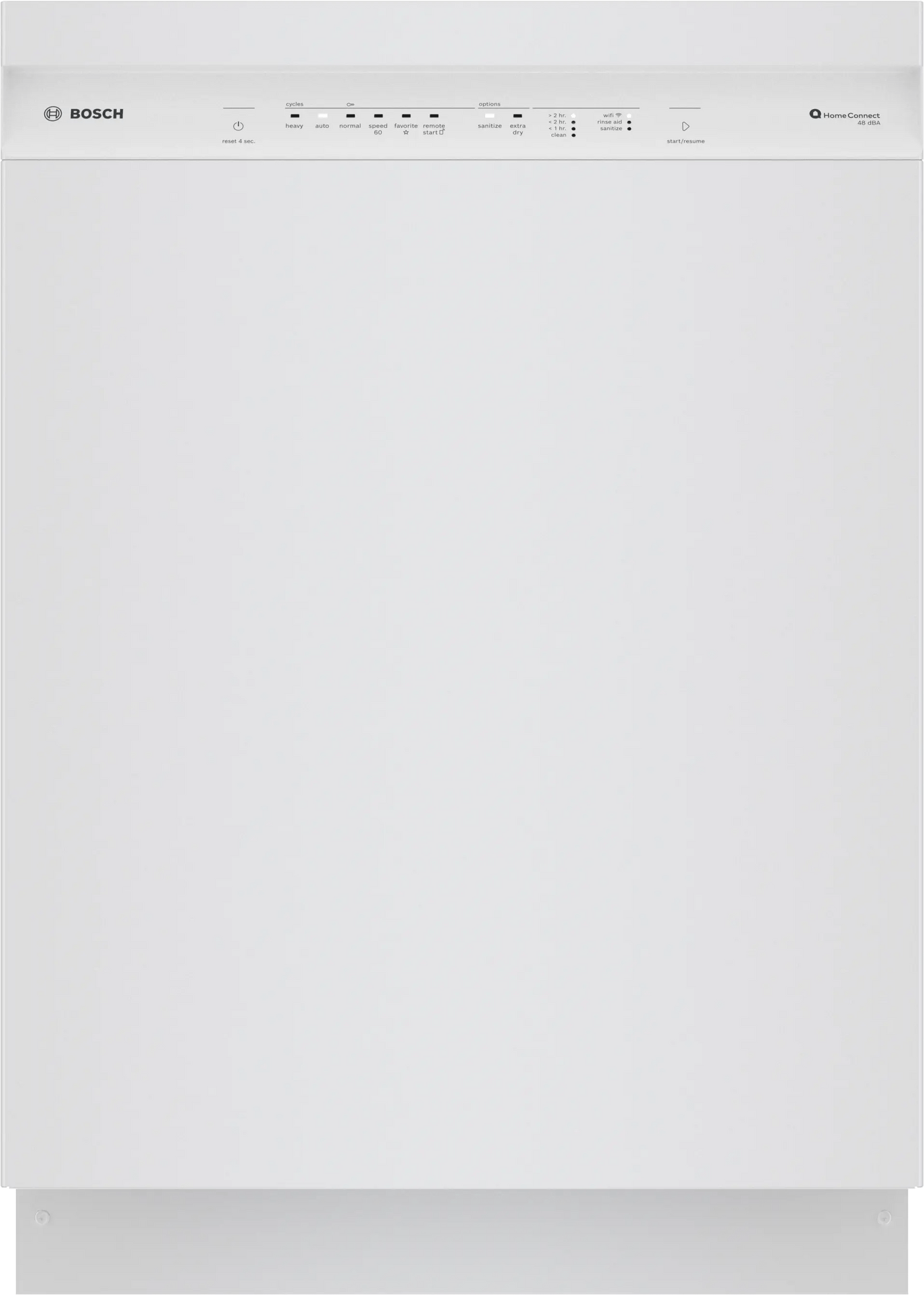 100 Plus Dishwasher 24" White