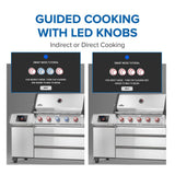 Prestige PRO 665 Elite with Smart Technology & Electric Smoker Box , Natural Gas, Stainless Steel