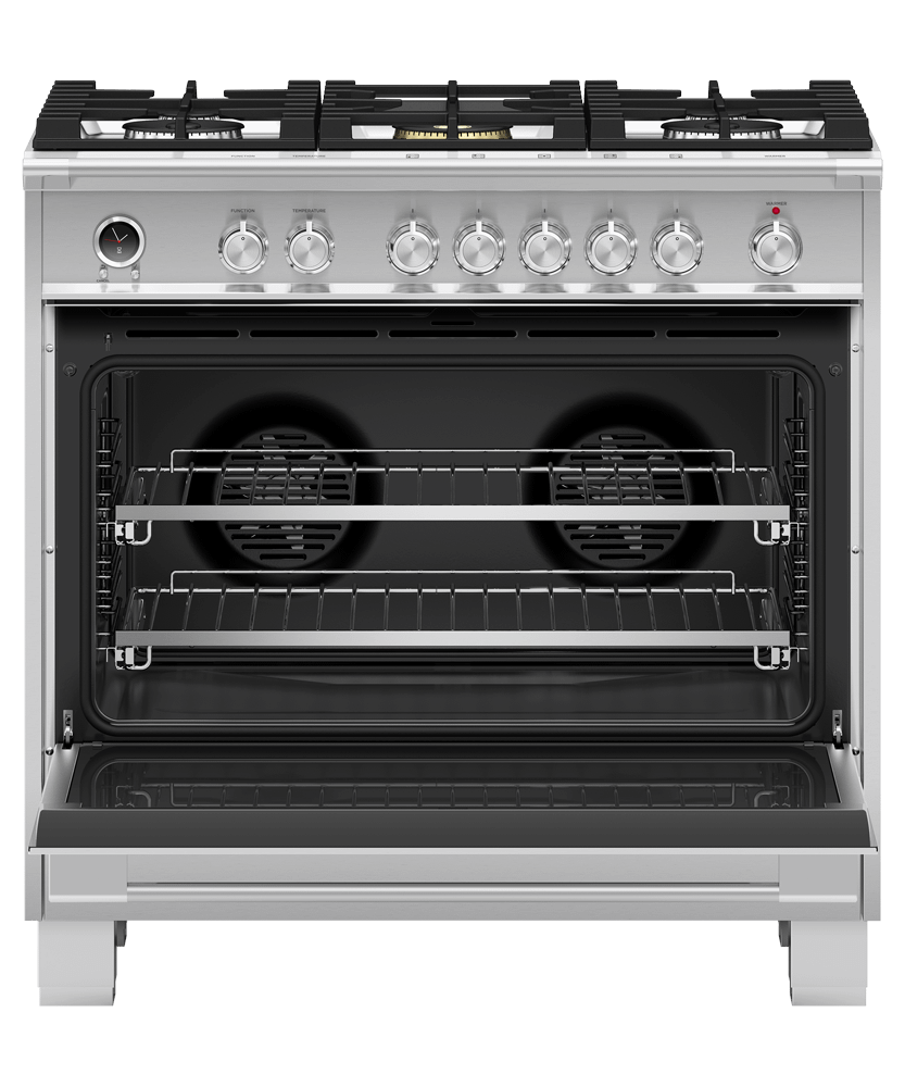 36" Series 9 Classic 5 Burner Dual Fuel Self-Cleaning Range