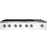 Café™ 48" Commercial-Style Gas Rangetop with 6 Burners and Integrated Griddle (Natural Gas)