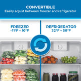 Avanti Garage Ready Vertical Freezer, 7 cu. ft, in White (AV701VFB0W)