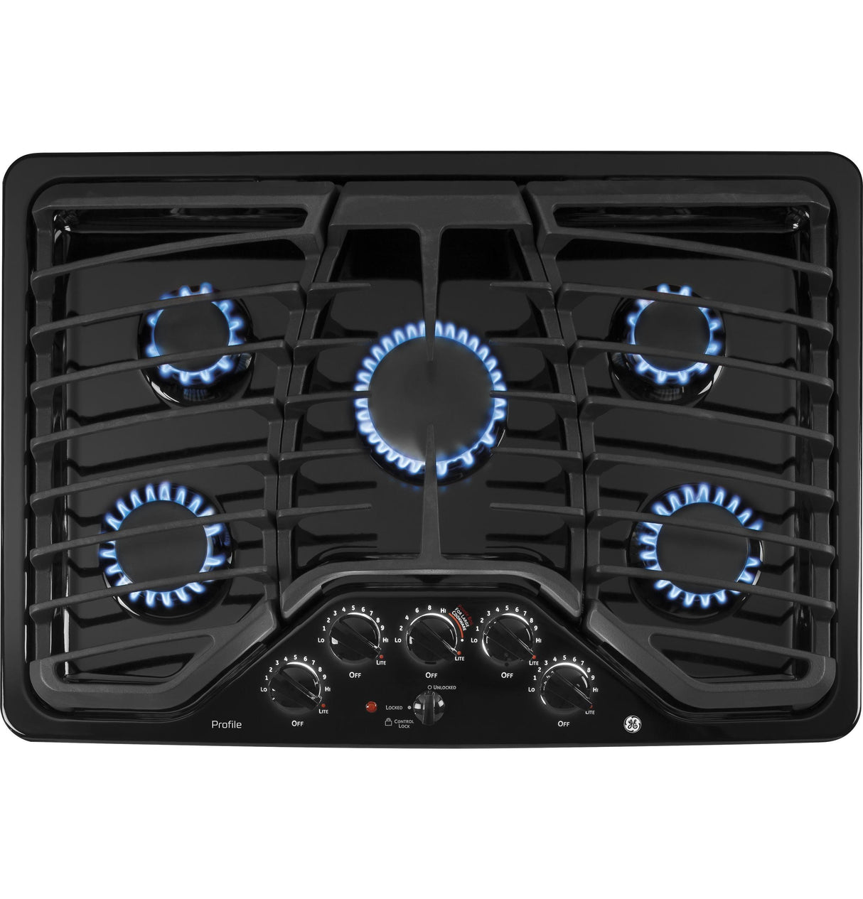 GE Profile™ Series 30" Built-In Gas Cooktop