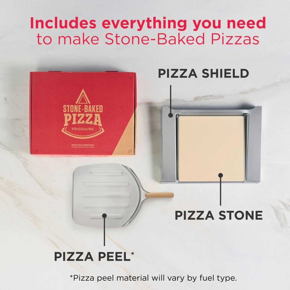 30" Front Control Gas Range with Stone-Baked Pizza